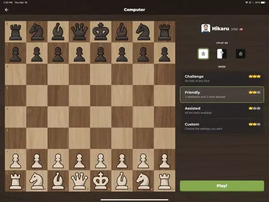 Ảnh chụp màn hình của Chess - Play & Learn+ iPad 